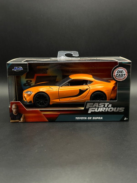 JADA DIECAST CARS - TOYOTA GR SUPRA - FAST FURIOUS 1/32 SCALE