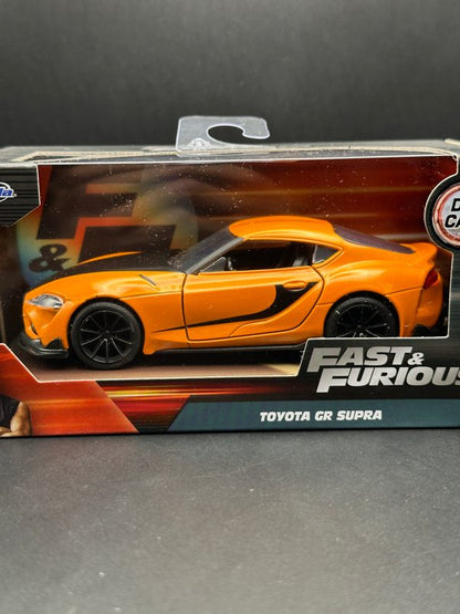 JADA DIECAST CARS - TOYOTA GR SUPRA - FAST FURIOUS 1/32 SCALE