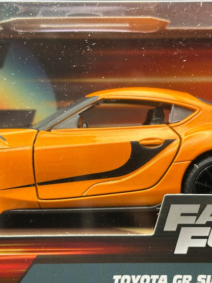 JADA DIECAST CARS - TOYOTA GR SUPRA - FAST FURIOUS 1/32 SCALE