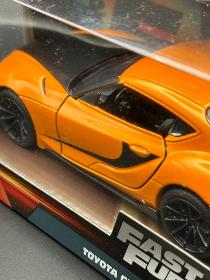 JADA DIECAST CARS - TOYOTA GR SUPRA - FAST FURIOUS 1/32 SCALE