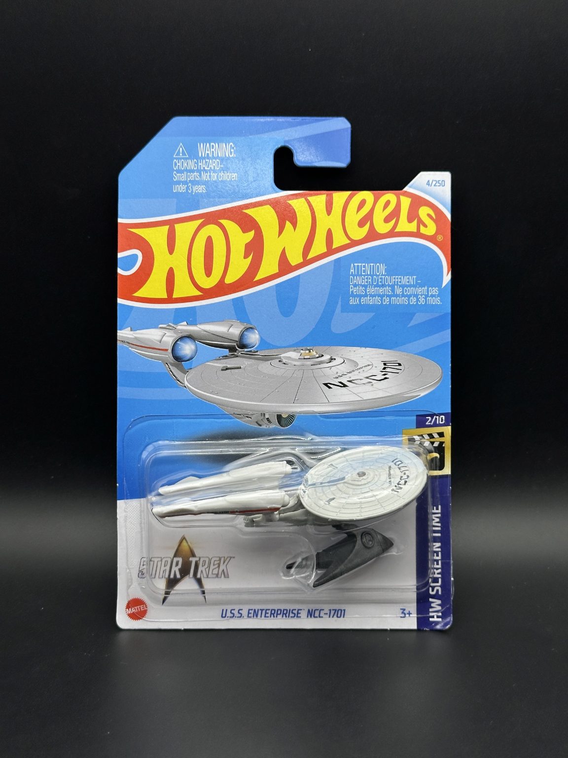 HOT WHEELS - U.S.S ENTERPRISE NCC-1701 (2024) - HW SCREEN TIME 2/10