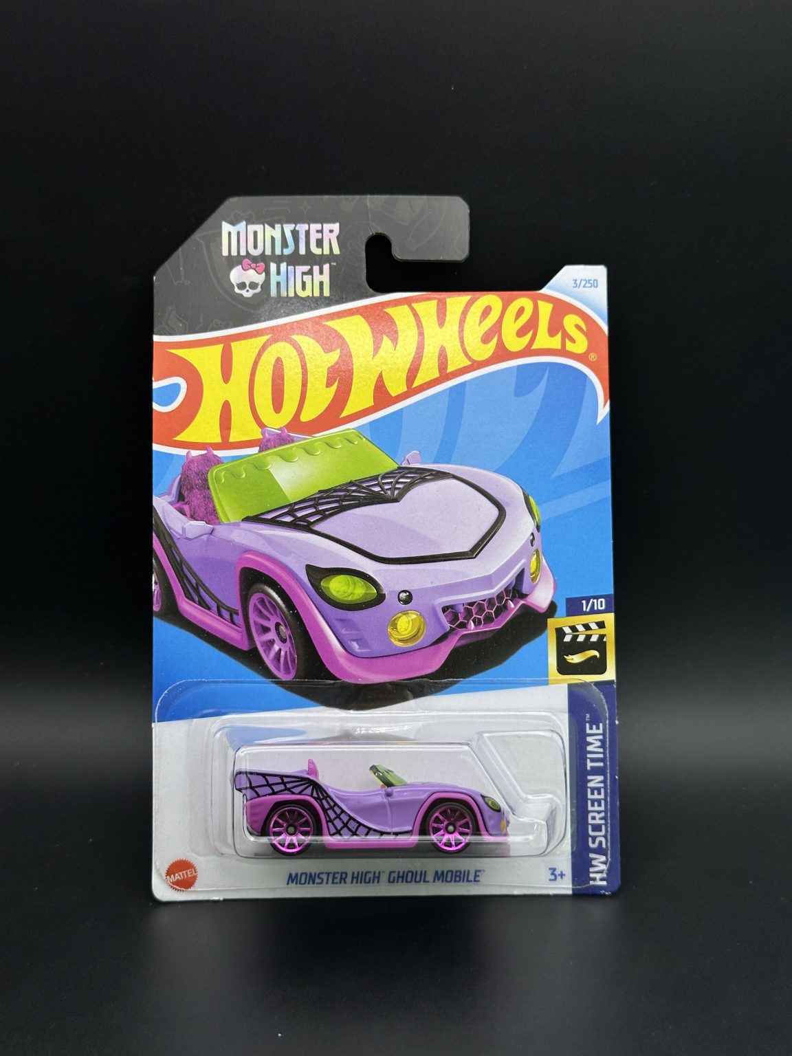 HOT WHEELS - MONSTER HIGH GHOUL MOBILE (2024) - HW SCREEN TIME 1/10