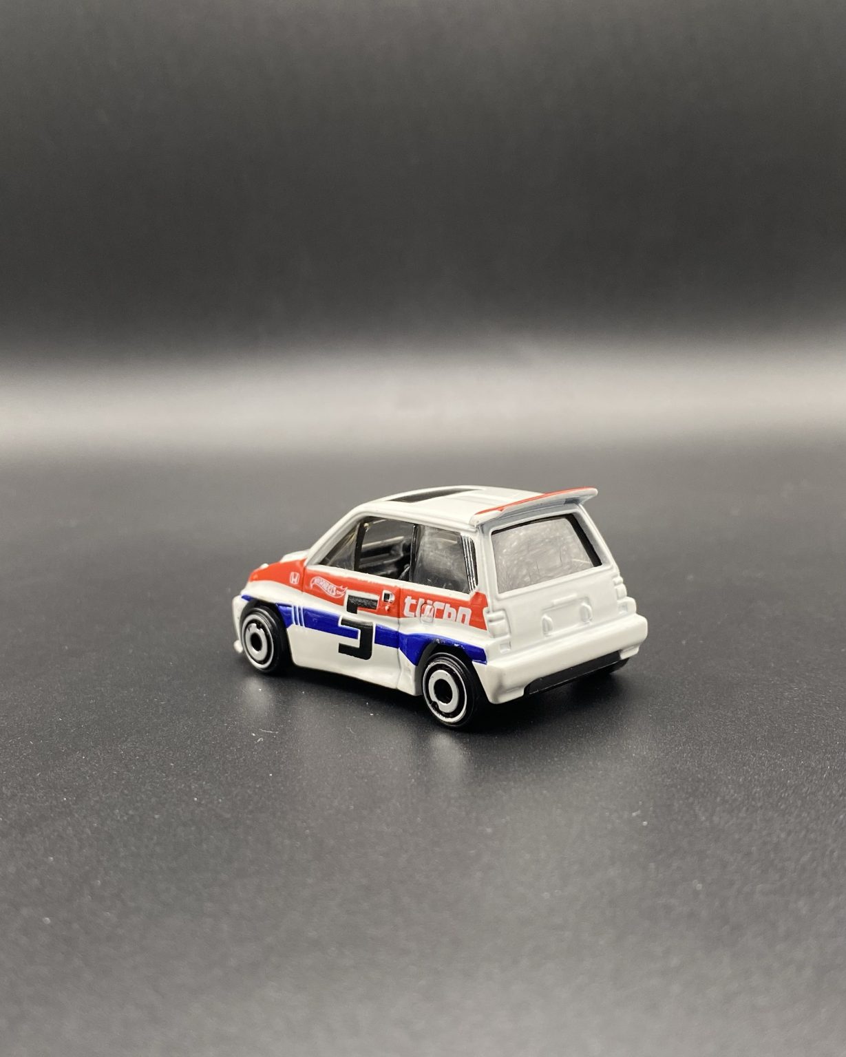 HOT WHEELS - 85 HONDA CITY TURBO II (2018) - HW SPEED GRAPHICS 10/10 - LOOSE