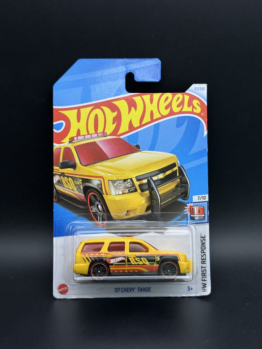 HOT WHEELS - 07 CHEVY TAHOE (2024) - HW FIRST RESPONSE 6/10