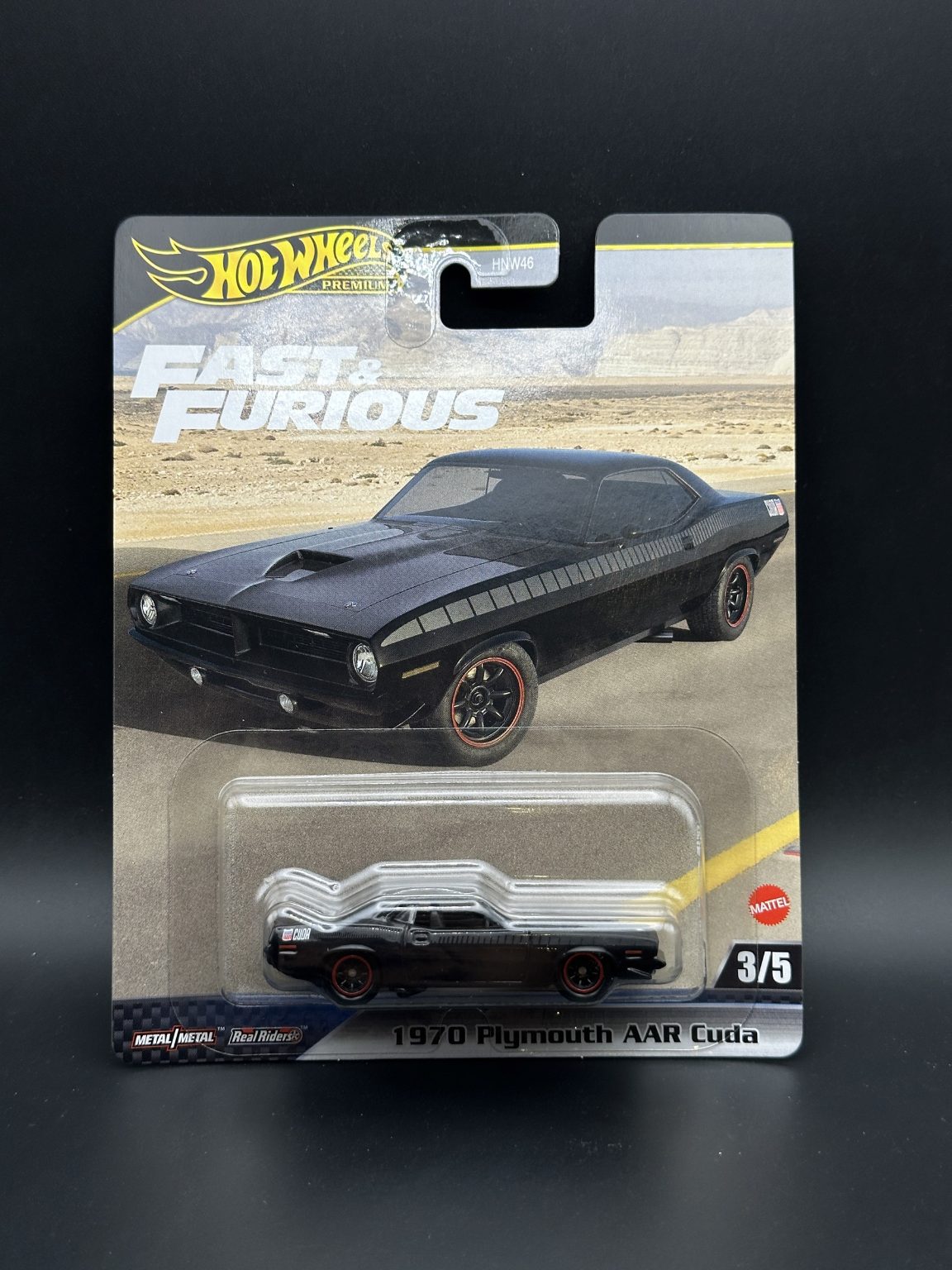 HOT WHEELS - 1970 PLYMOUTH AAR CUDA (2024) - MIX 1 - FAST AND FURIOUS 3/5