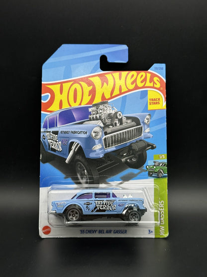 HOT WHEELS - 55 CHEVY BEL AIR GASSER (2023) - HW GASSERS 1/5