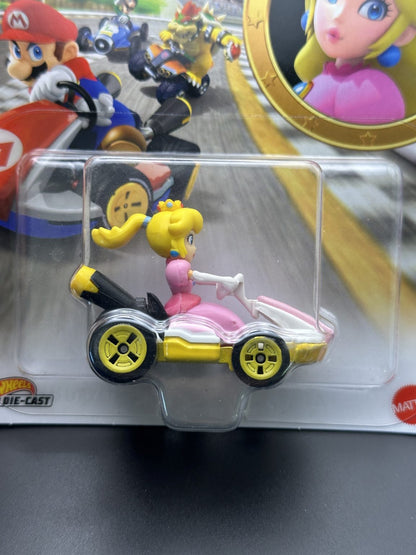 HOT WHEELS - PRINCESS PEACH - STANDARD KART - MARIO KART