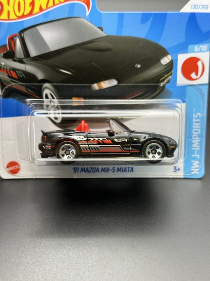 HOT WHEELS - 91 MAZDA MX-5 MIATA (2024) - HW J-IMPORTS 6/10