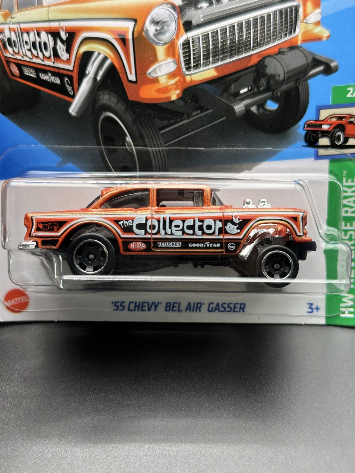 HOT WHEELS - 55 CHEVY BEL AIR GASSER (2024) - HW REVERSE RAKE 2/5
