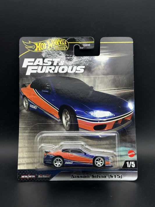 HOT WHEELS - NISSAN SILVIA S15 (2024) - MIX 2 - FAST AND FURIOUS 1/5