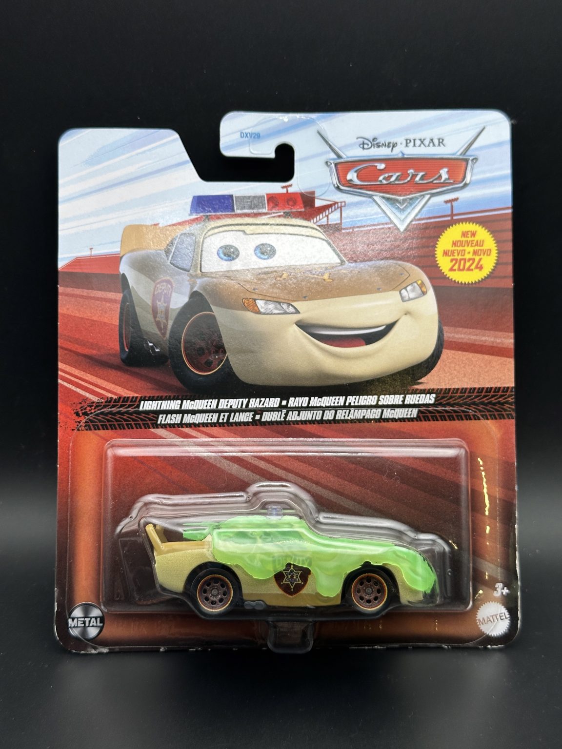 DISNEY PIXAR CARS - LIGHTNING MCQUEEN DEPUTY HAZARD (2024) - CARS - DIECAST