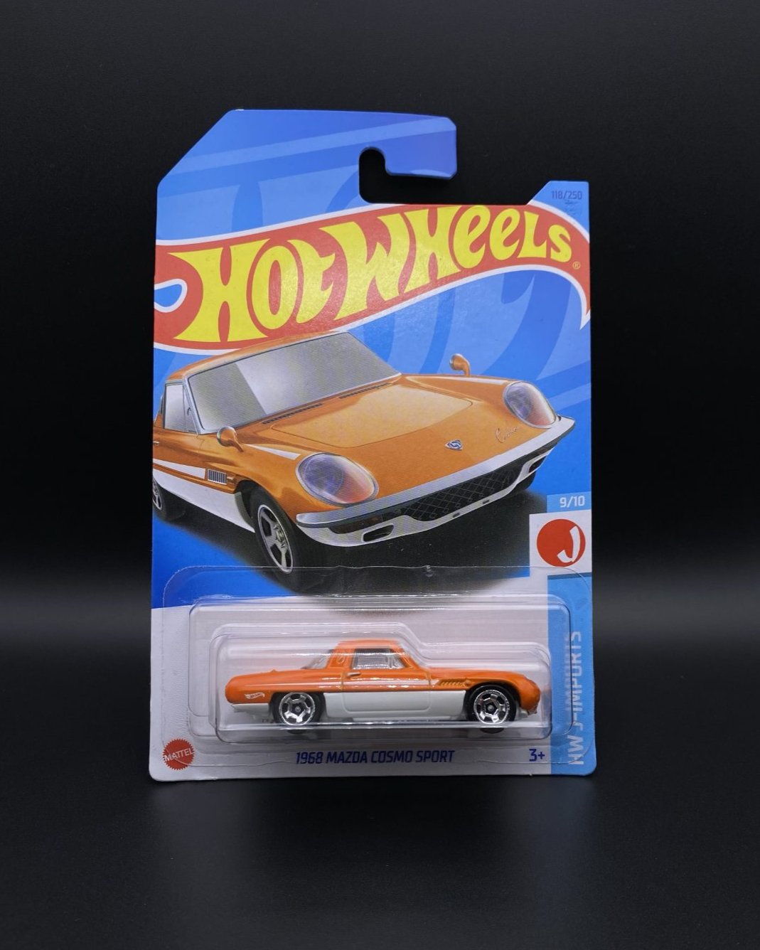 HOT WHEELS - 1968 MAZDA COSMO SPORT (2023) - HW J-IMPORTS 9/10