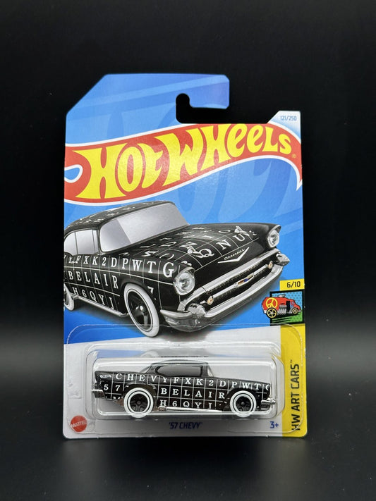 HOT WHEELS - 57 CHEVY (2024) - HW ART CARS 6/10