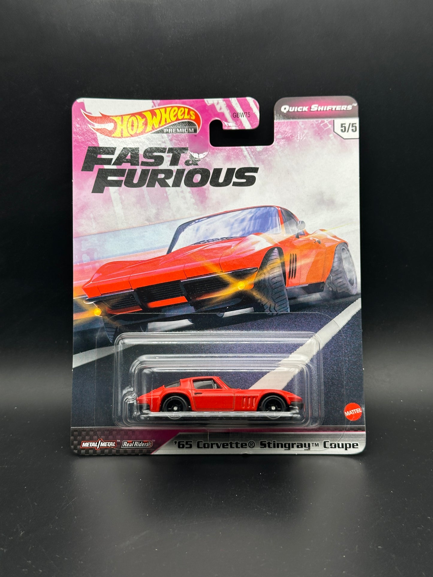 HOT WHEELS - 65 CORVETTE STINGRAY COUPE (2020) - FAST AND FURIOUS - QUICK SHIFTERS 5/5