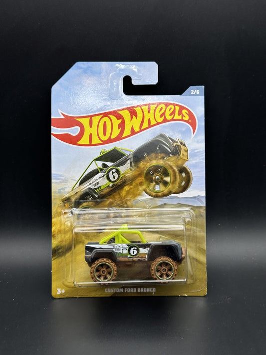 HOT WHEELS - CUSTOM FORD BRONCO (2019) - OFF ROAD TRUCKS SERIES 2/6