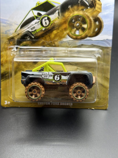 HOT WHEELS - CUSTOM FORD BRONCO (2019) - OFF ROAD TRUCKS SERIES 2/6