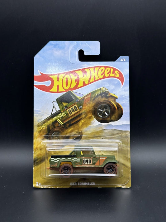 HOT WHEELS - JEEP SCRAMBLER (2019) - OFF ROAD TRUCKS SERIES 3/6