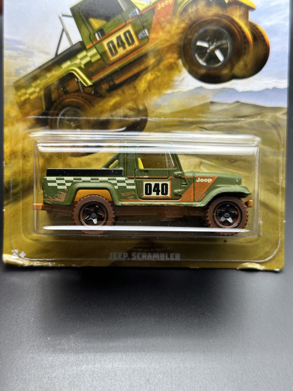 HOT WHEELS - JEEP SCRAMBLER (2019) - OFF ROAD TRUCKS SERIES 3/6