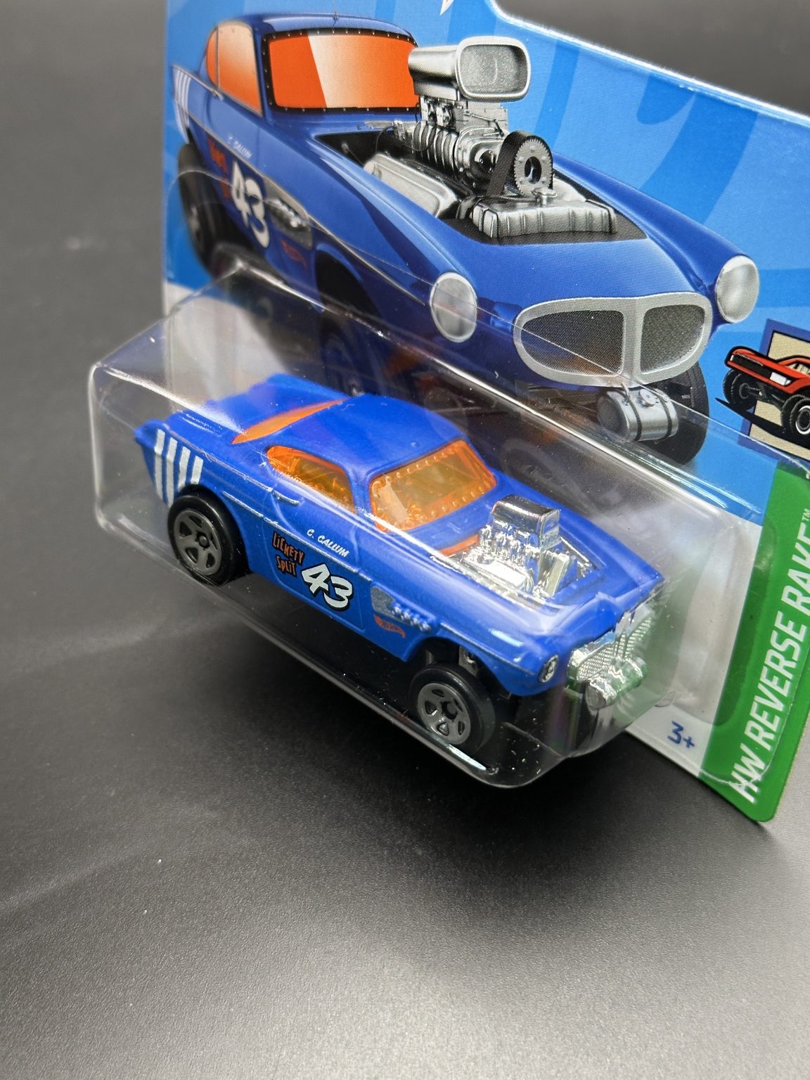 HOT WHEELS - VOLVO P1800 GASSER (2024) - HW REVERSE RAKE 4/5