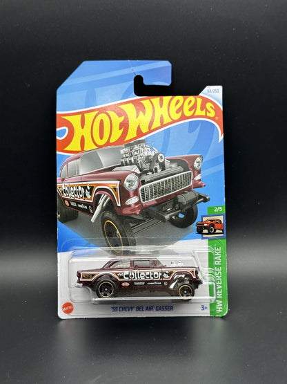 HOT WHEELS - 55 CHEVY BEL AIR GASSER (2024) - HW REVERSE RAKE 2/5