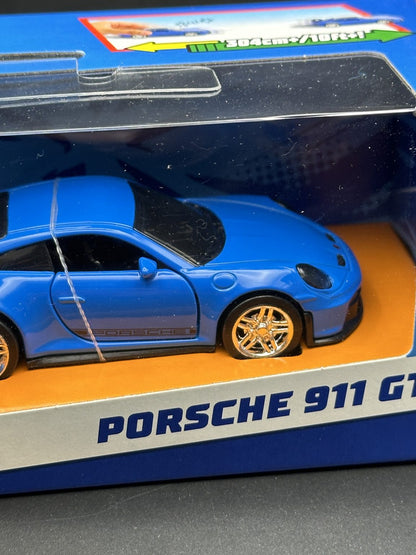 HOT WHEELS - PORSCHE 911 GT3 (2024) - HW FACTORY FRESH - PULL BACK SPEEDERS