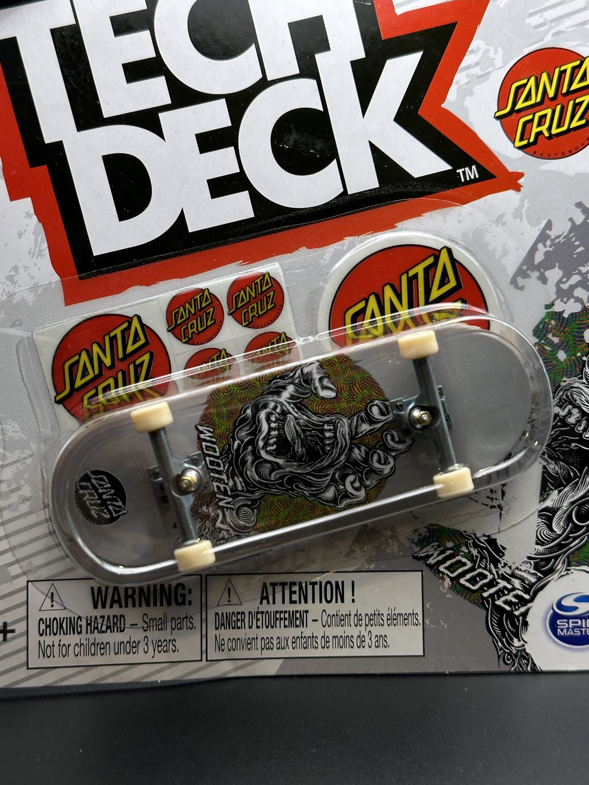 TECH DECK - SANTA CRUZ - ULTRA RARE - SKATEBOARD - FINGERBOARD