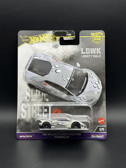 HOT WHEELS - LBWK LAMBORGHINI HURACAN (2024) - CAR CULTURE - SLIDE STREET 2 2/5