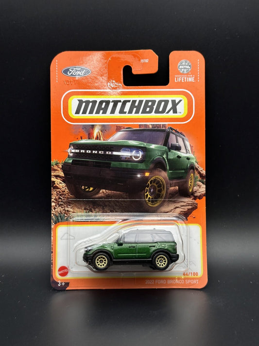 MATCHBOX - 2022 FORD BRONCO SPORT - 44/100 - DIECAST