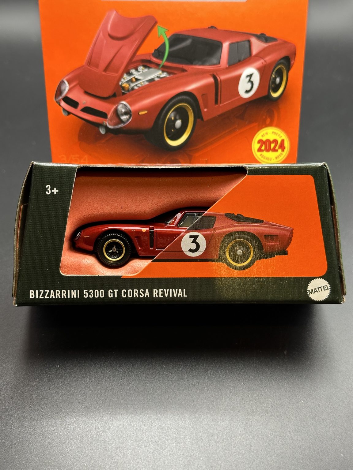 MATCHBOX - BIZZARRINI 5300 GT CORSA REVIVAL (2024) - MOVING PARTS - DIECAST