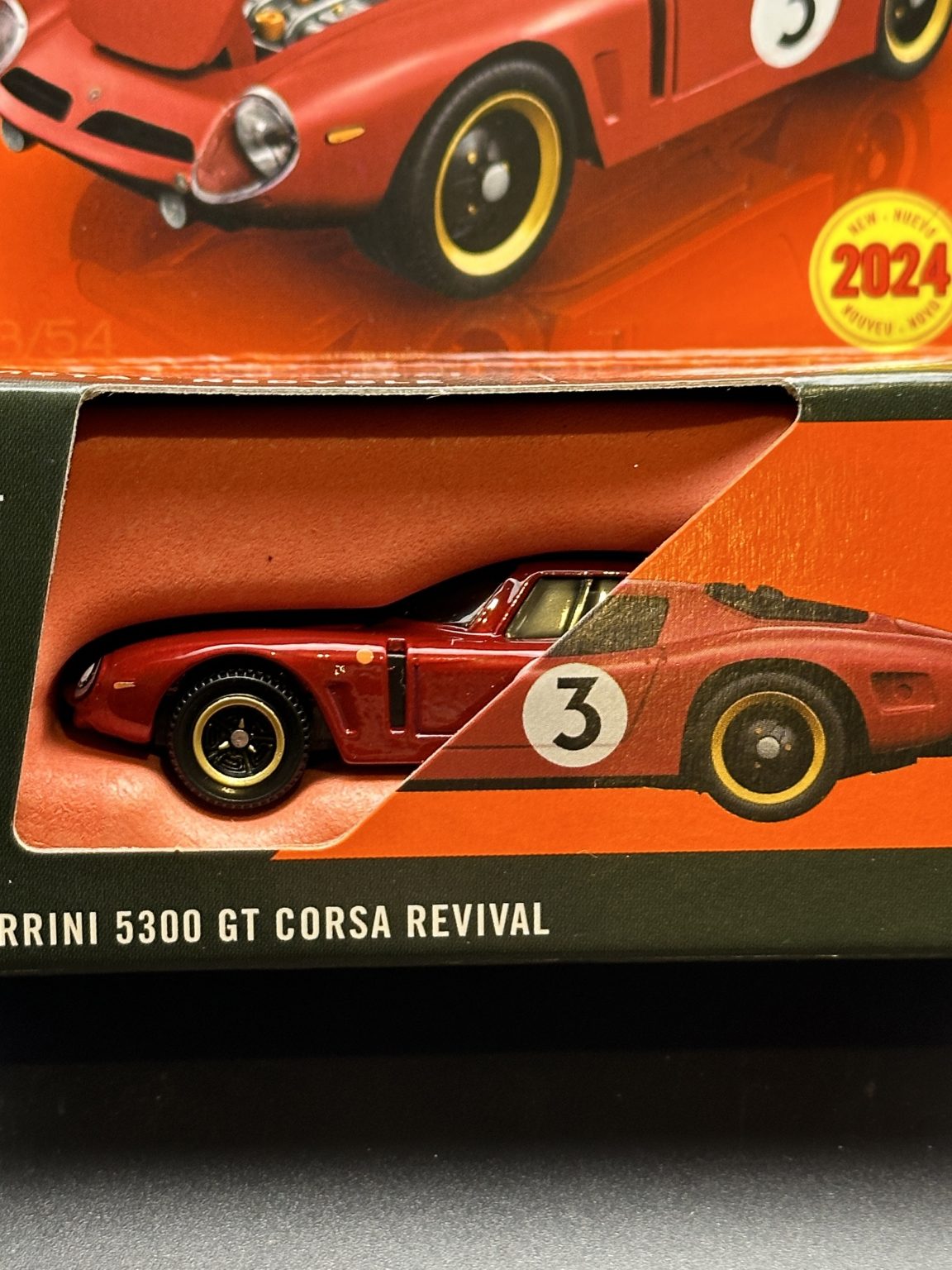 MATCHBOX - BIZZARRINI 5300 GT CORSA REVIVAL (2024) - MOVING PARTS - DIECAST