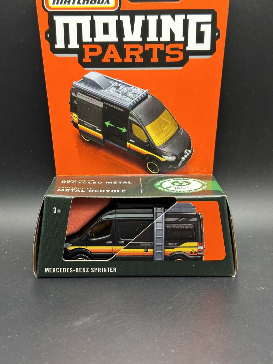 MATCHBOX - MERCEDES BENZ SPRINTER (2024) - MOVING PARTS - DIECAST