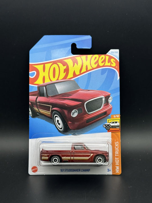 HOT WHEELS - 63 STUDEBAKER CHAMP (2024) - HW HOT TRUCKS 9/10