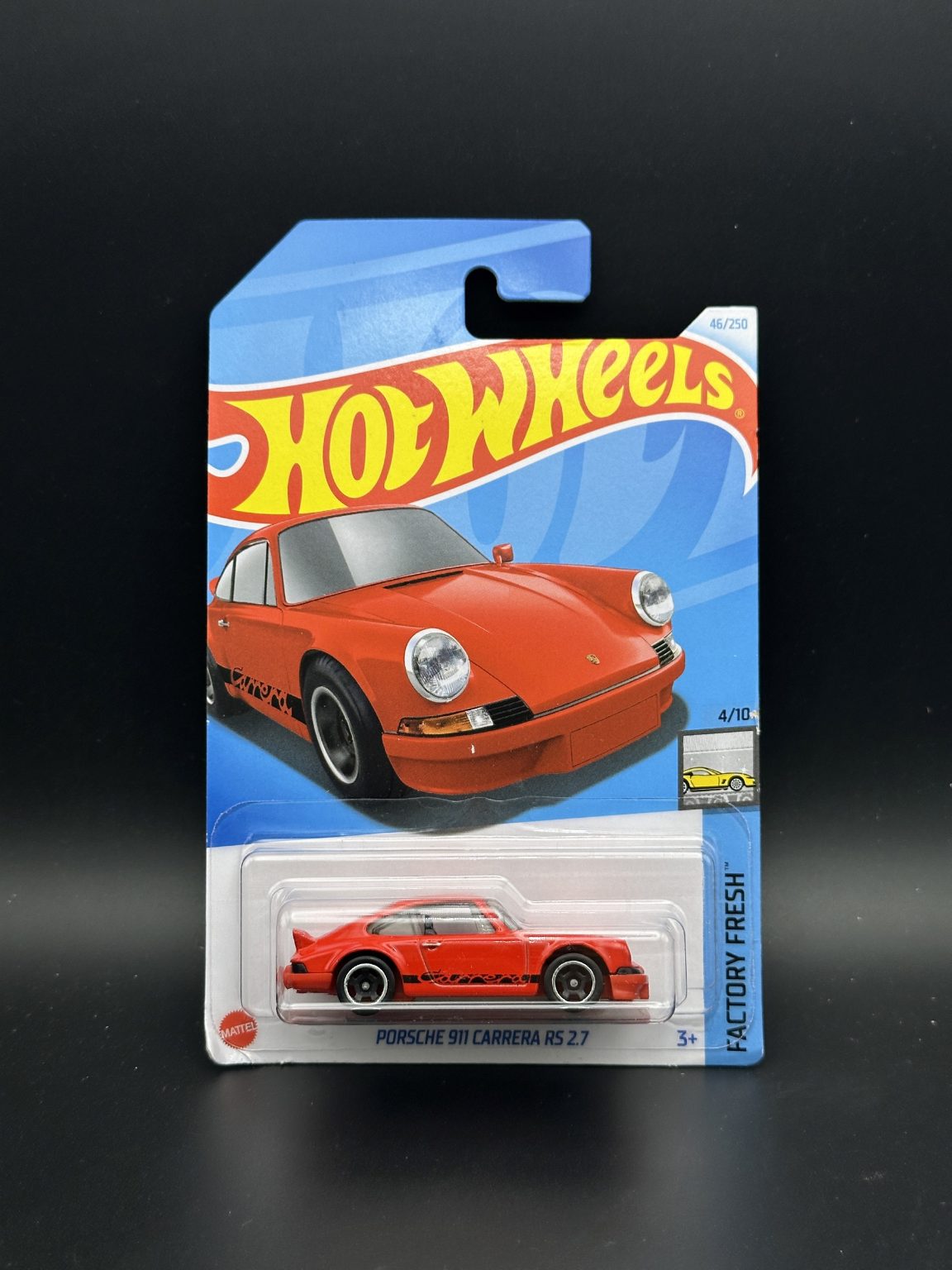 HOT WHEELS - PORSCHE 911 CARRERA RS 2.7 (2024) - FACTORY FRESH 4/10