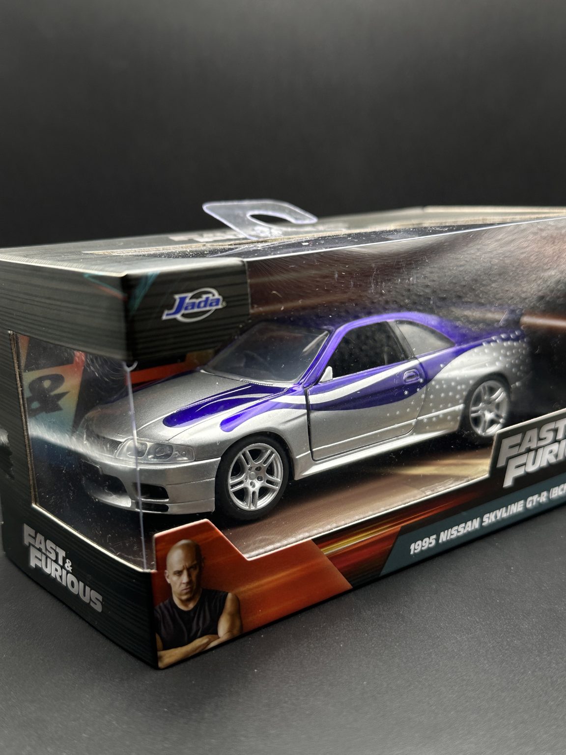 JADA DIECAST CARS - 1995 NISSAN SKYLINE GT-R BCNR33 - FAST FURIOUS 1/32 SCALE