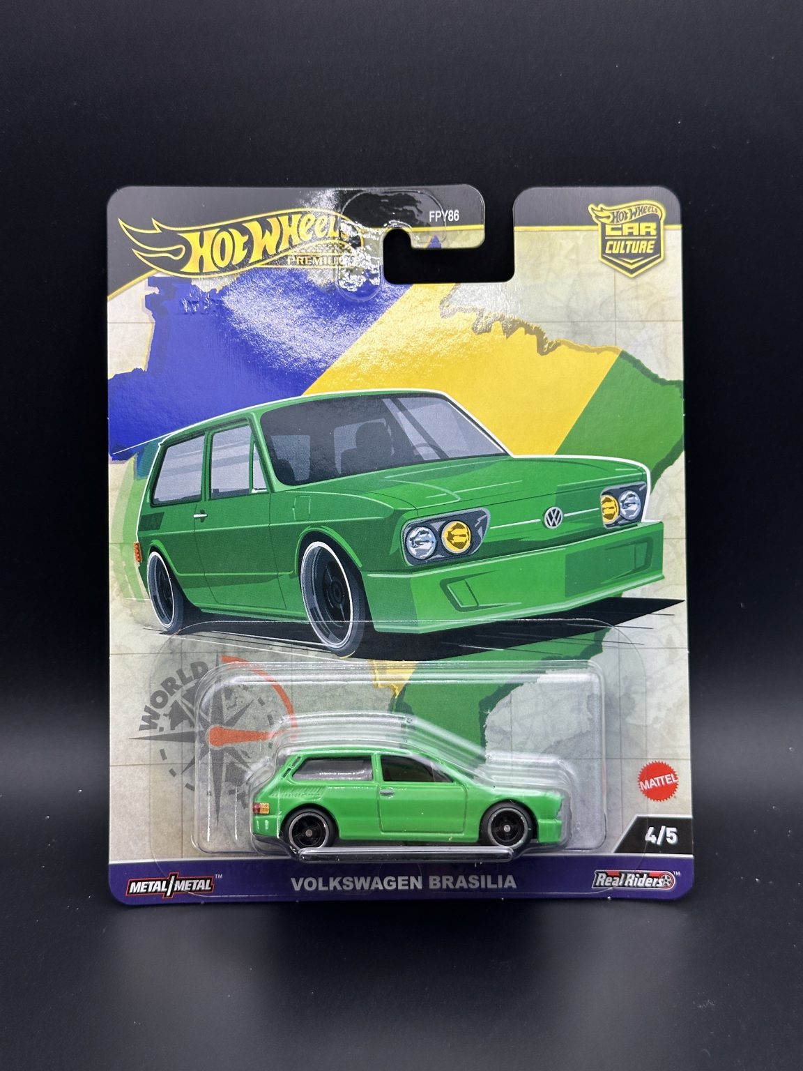 HOT WHEELS - VOLKSWAGEN BRASILIA (2024) - CAR CULTURE - WORLD TOUR 4/5