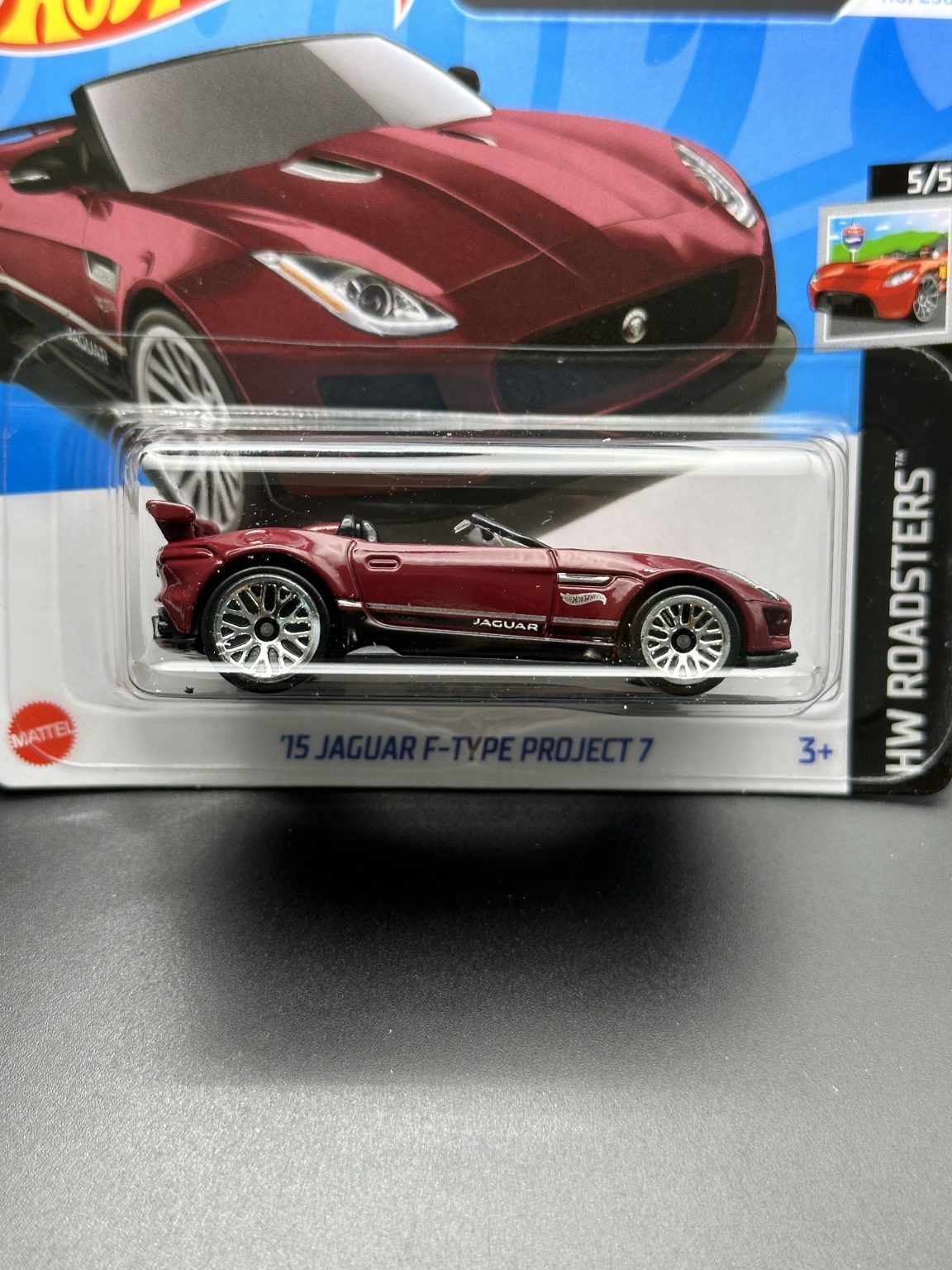 HOT WHEELS - 15 JAGUAR F TYPE PROJECT 7 (2024) - HW ROADSTERS 5/5