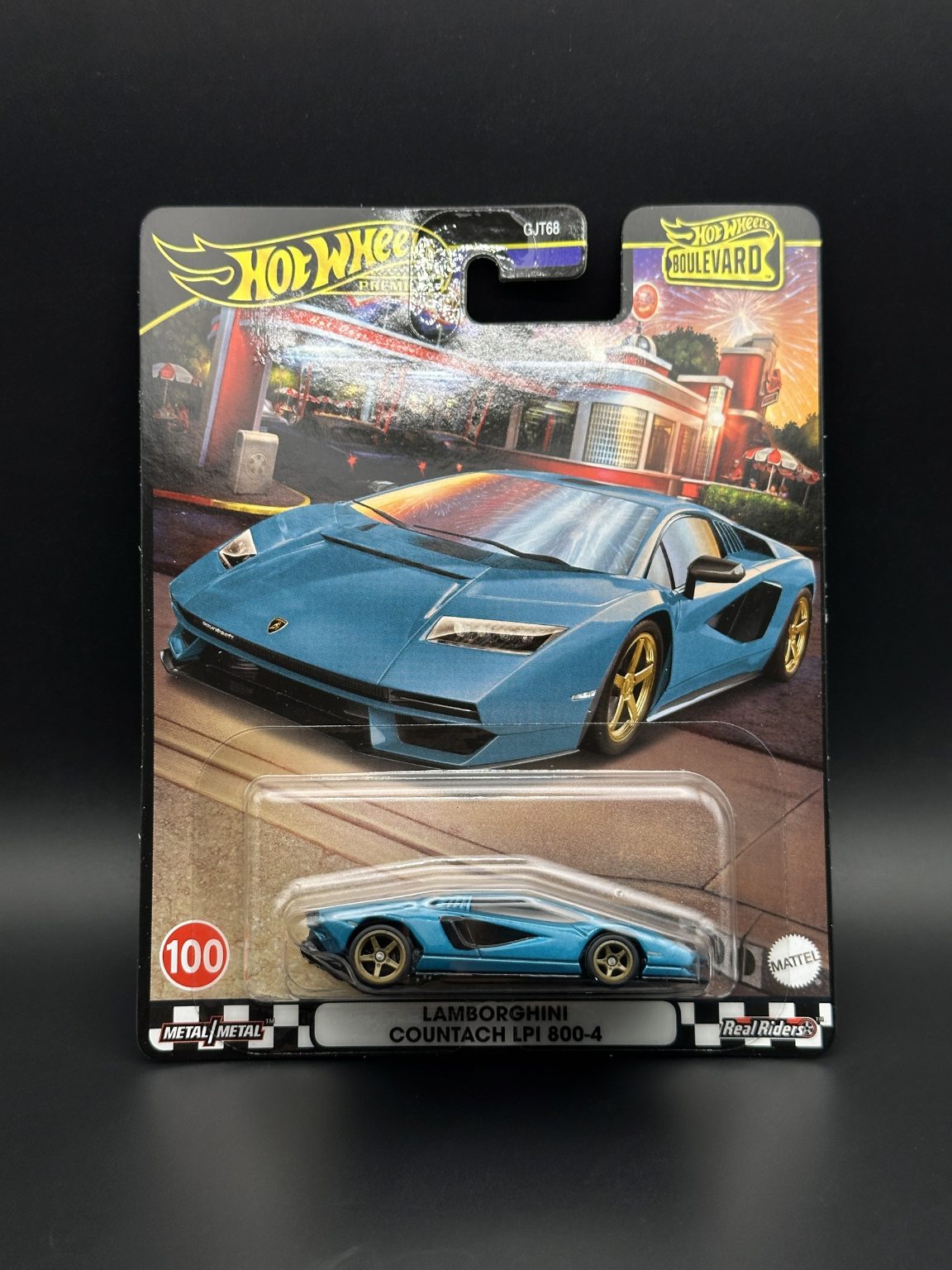 HOT WHEELS - LAMBORGHINI COUNTACH LPI 800 - 4(2024) - MIX 2 - HW BOULEVARD #100