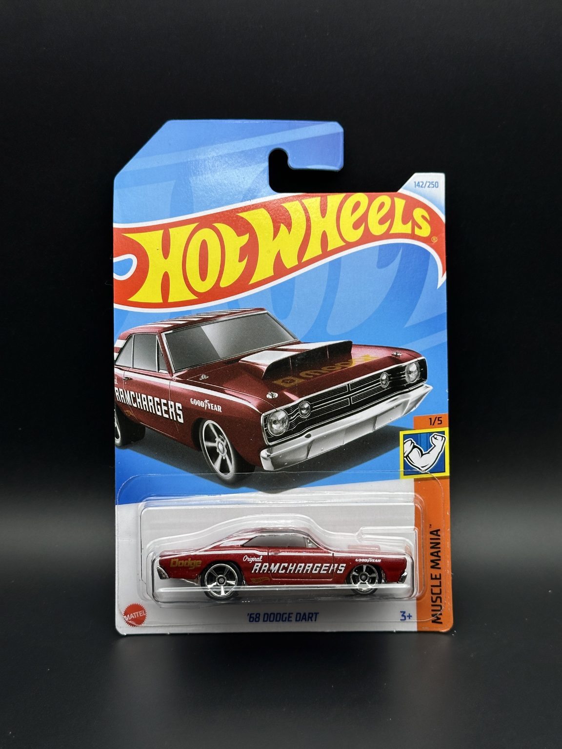 HOT WHEELS - 68 DODGE DART (2024) - MUSCLE MANIA 1/5