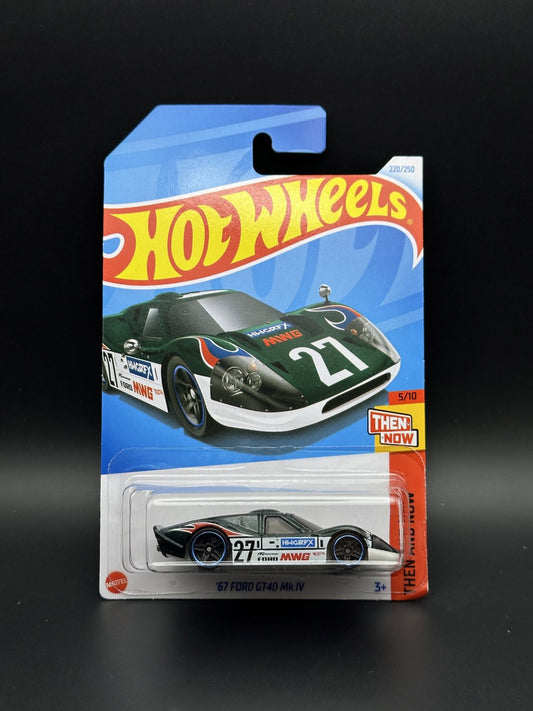 HOTWHEELS - 67 FORD GT40 MK IV (2024) - HW THEN AND NOW 5/10