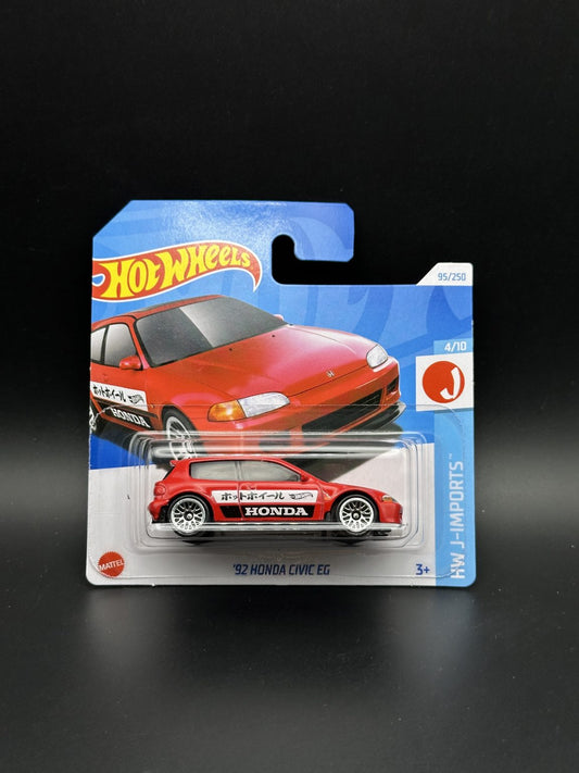 HOT WHEELS - 92 HONDA CIVIC EG (2024) - HW J-IMPORTS 4/10