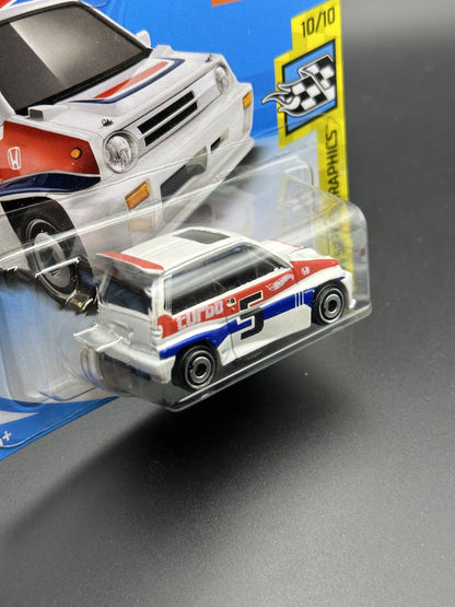 HOT WHEELS - 85 HONDA CITY TUBRO II (2018) - HW SPEED GRAPHICS 10/10