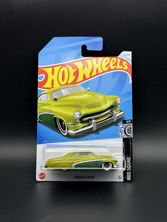 HOT WHEELS - HIROHATA MERC (2024) - HW ROD SQUAD 5/5