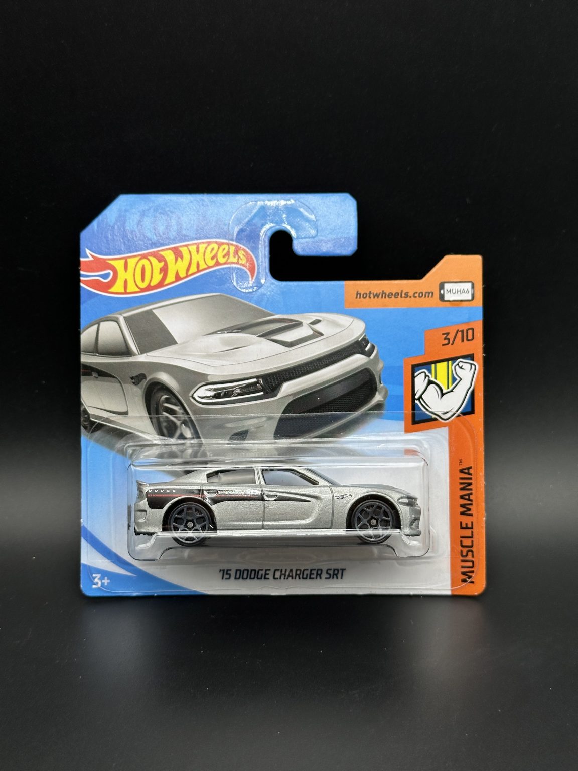 HOT WHEELS - 15 DODGE CHARGER SRT - (2018) - HW MUSCLE MANIA 3/10