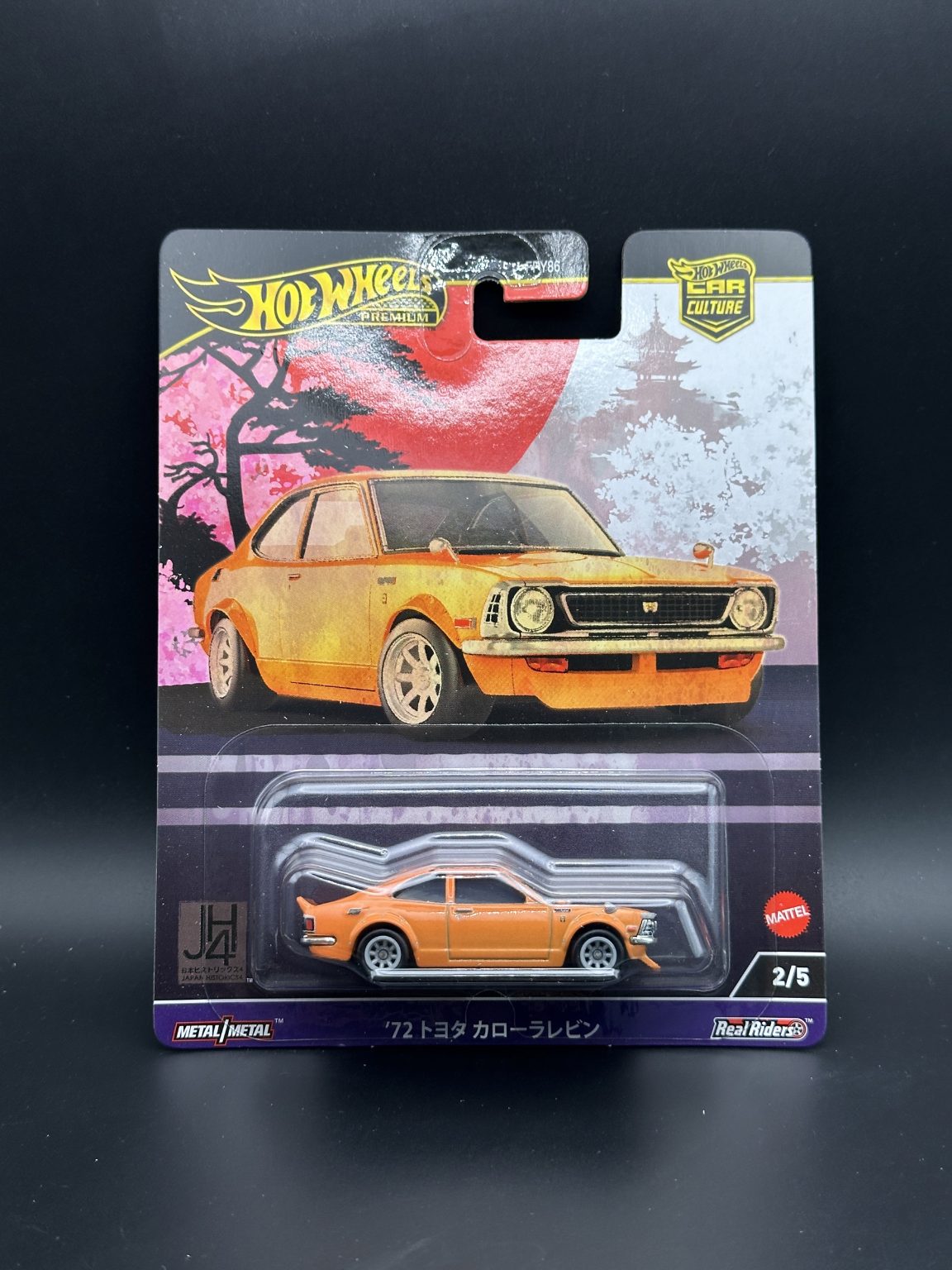 HOT WHEELS - 72 TOYOTA COROLLA LEVIN (2024) - JAPAN HISTORICS 4 2/5