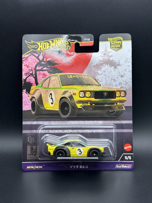 HOT WHEELS - MAZDA RX3 (2024) - CAR CULTURE - JAPAN HISTORICS 4 5/5