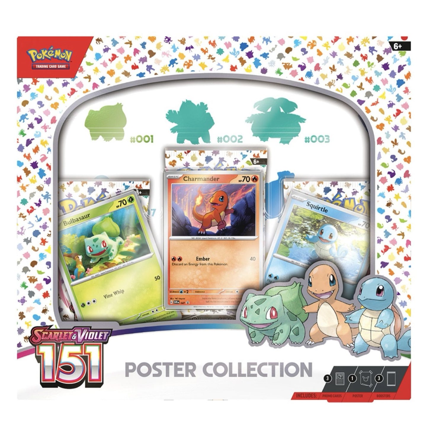 POKEMON TCG - POSTER COLLECTION BOX - SEALED - POKEMON SCARLET AND VIOLET 151