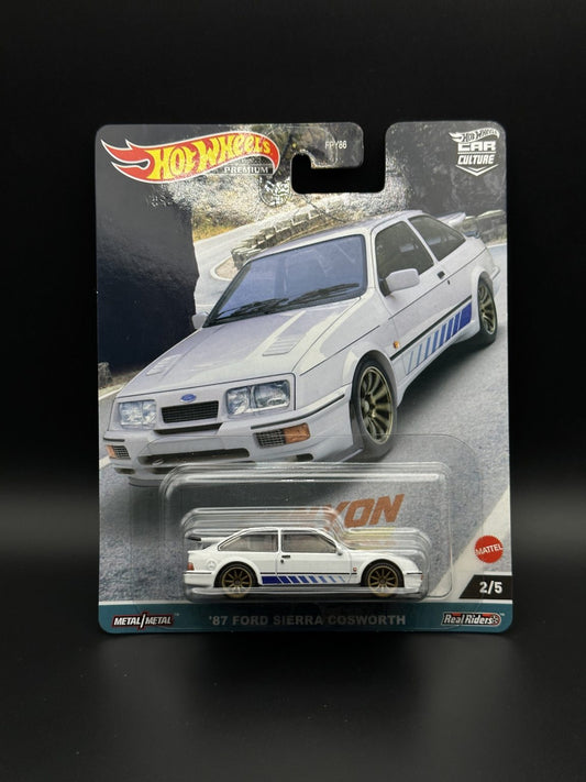 HOT WHEELS - 87 FORD SIERRA COSWORTH (2023) - CANYON WARRIORS 2/5