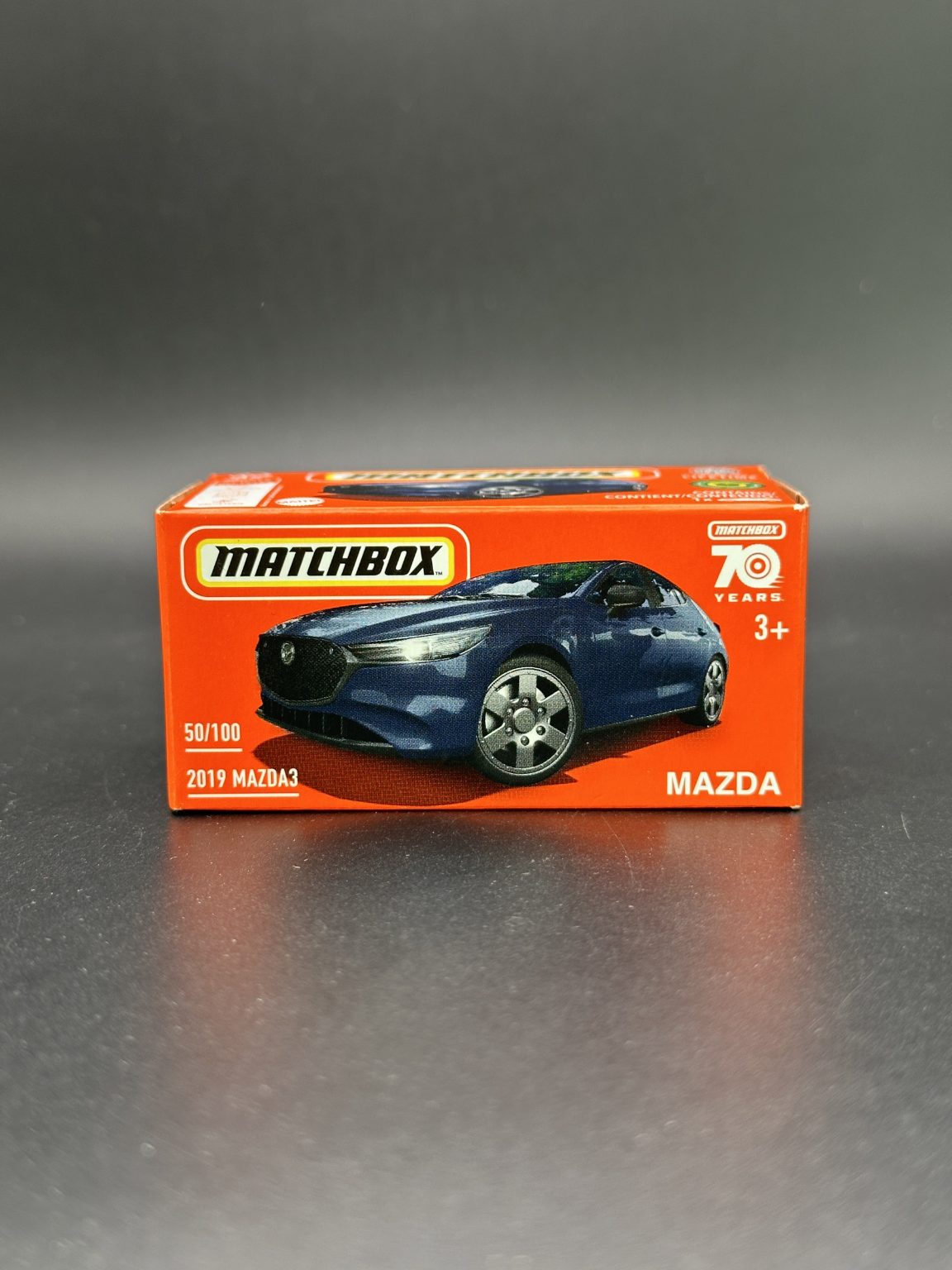 MATCHBOX - 2019 MAZDA 3 - 50/100 - DIECAST