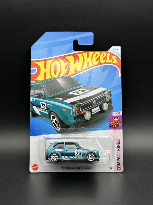 HOT WHEELS - 73 HONDA CIVIC CUSTOM - (2024) - HW COMPACT KINGS 4/5