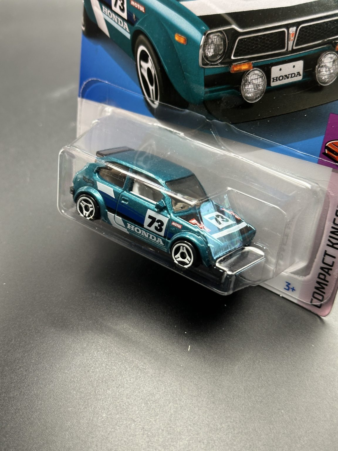 HOT WHEELS - 73 HONDA CIVIC CUSTOM - (2024) - HW COMPACT KINGS 4/5